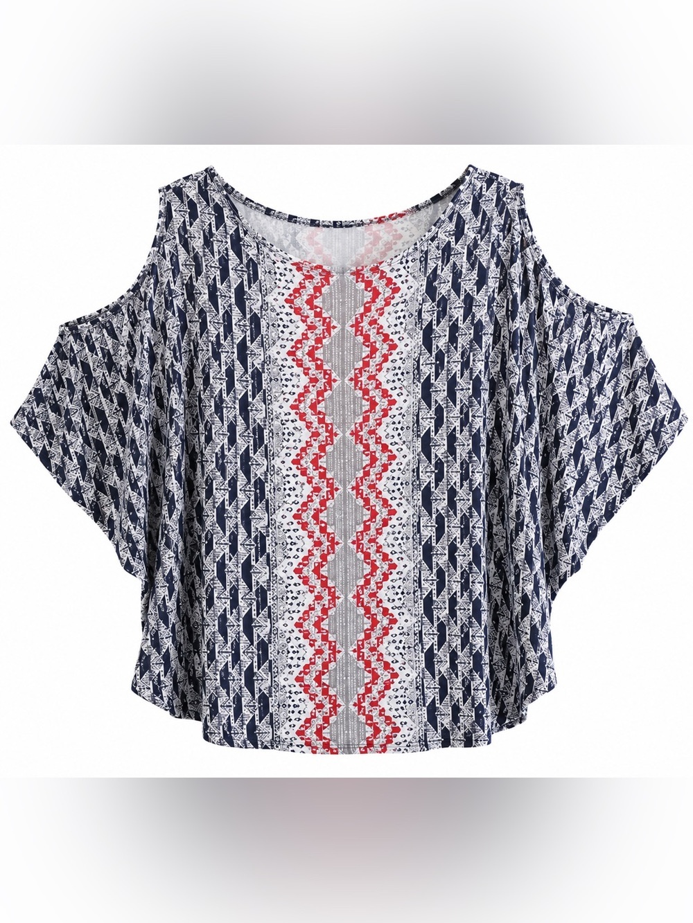 NWOT Alfani poncho type cold shoulder top